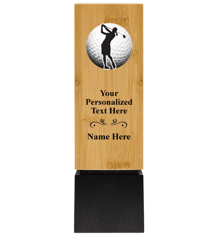 9 1/2" Sustainable Wood Trophy