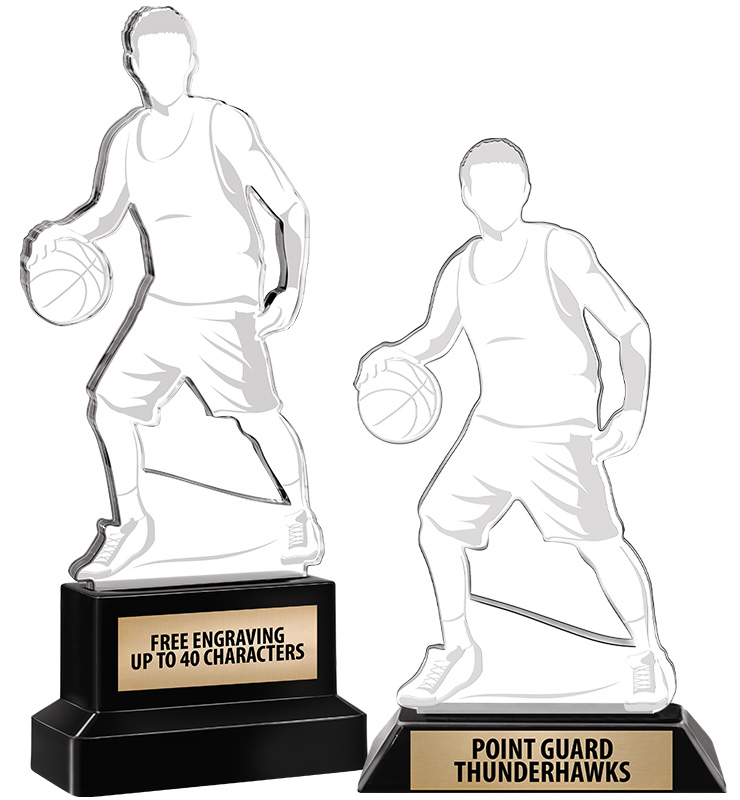 Basketball Male Dynamic Acrylic