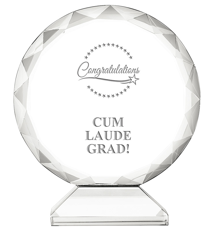 Orbit Crystal Paperweight