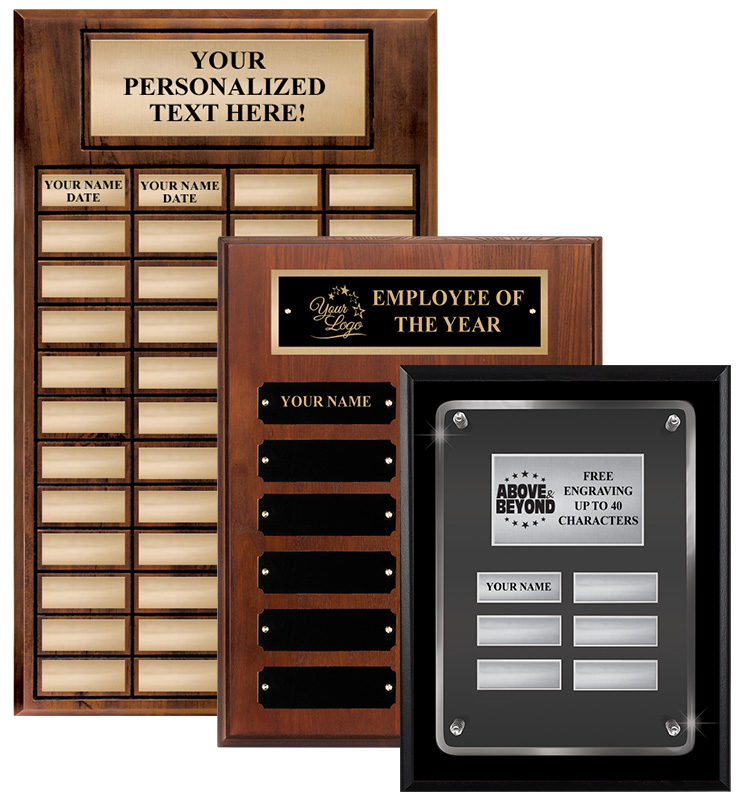 Perpetual Wooden Plaques