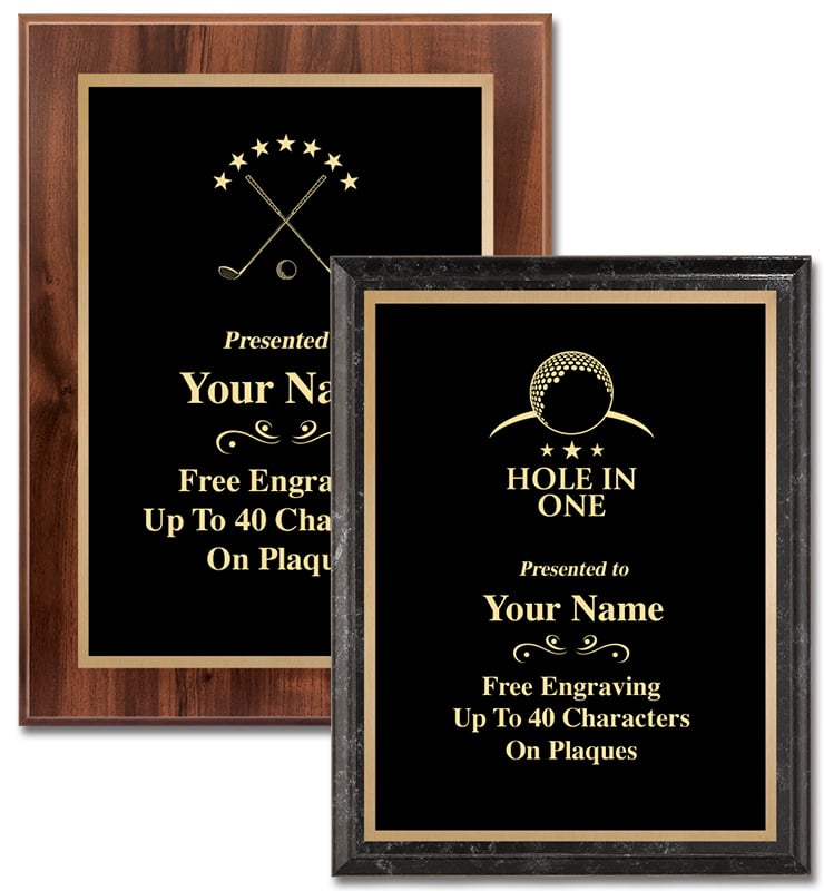 Classic Golf Plaques