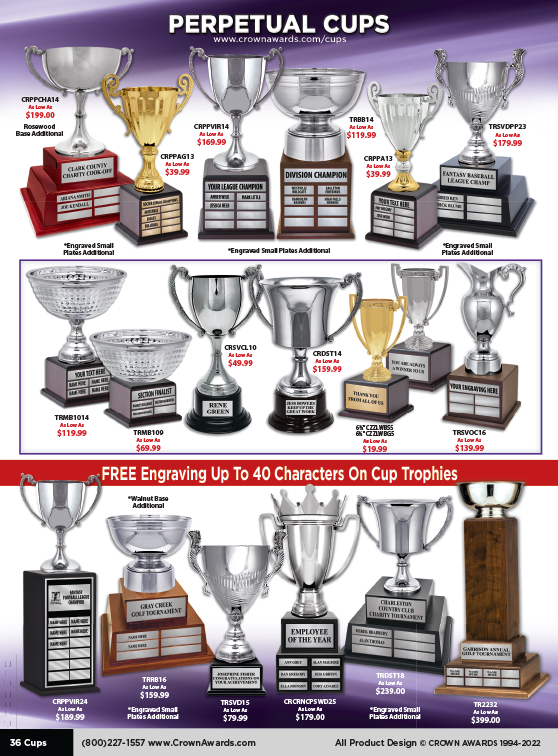 Crown Awards Catalog