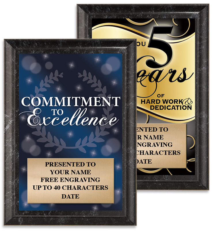 Recognition Show Stopper Plaque