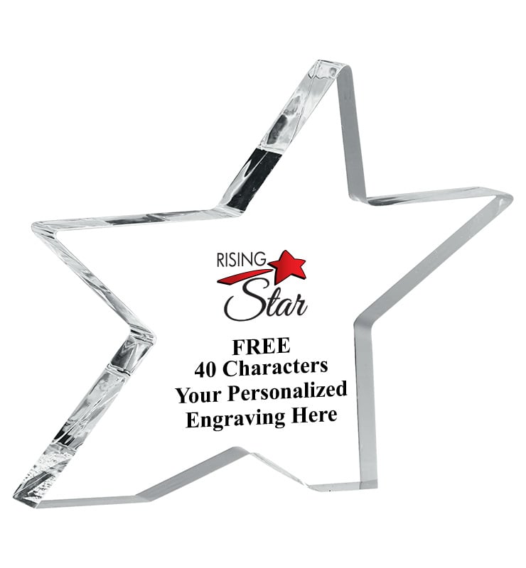 Skyrocket Acrylic Star