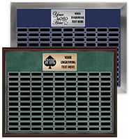 108 Plate Landscape Frame Perpetual Plaque