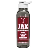 Gray School Spirit Water Bottle 24oz - Maroon White