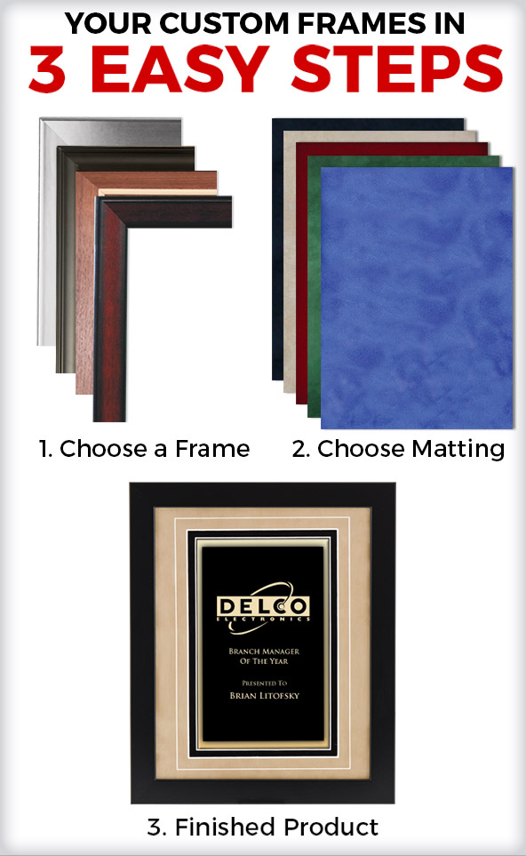 Custom Frame Plaques Frame Plaques