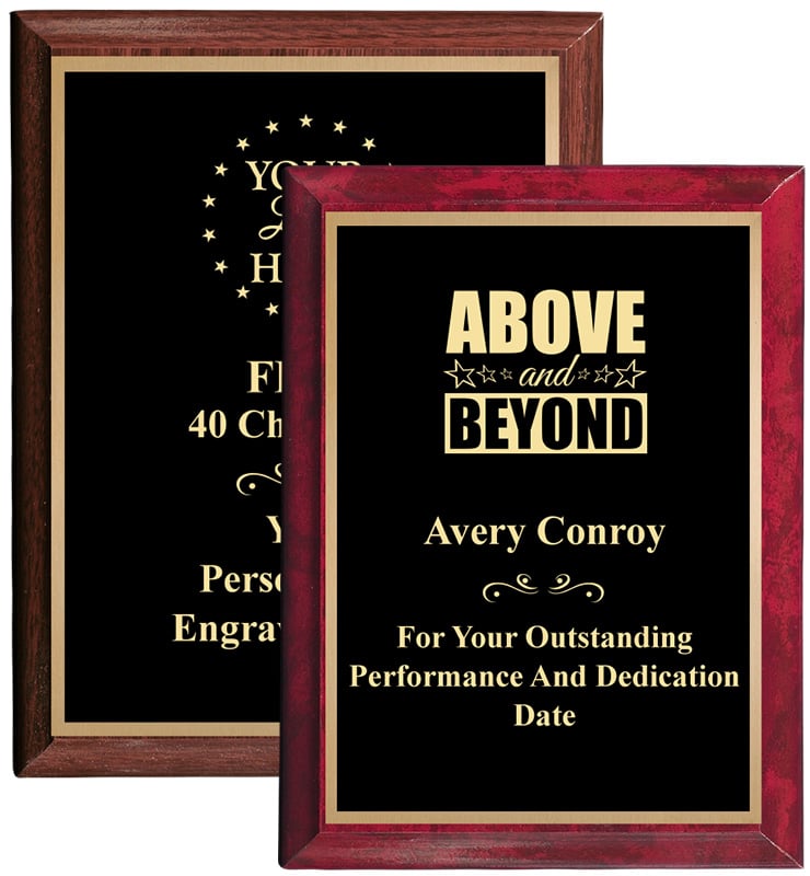 Classic Vertical Plaques