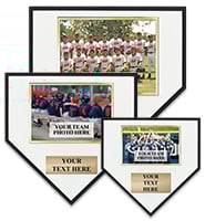 Home Plate Team Photo Plaque
