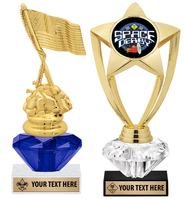 7" Crystalline Scouts™ Trophies