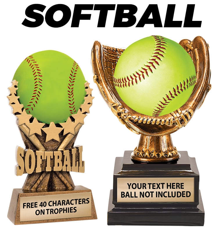 Softball Trophies