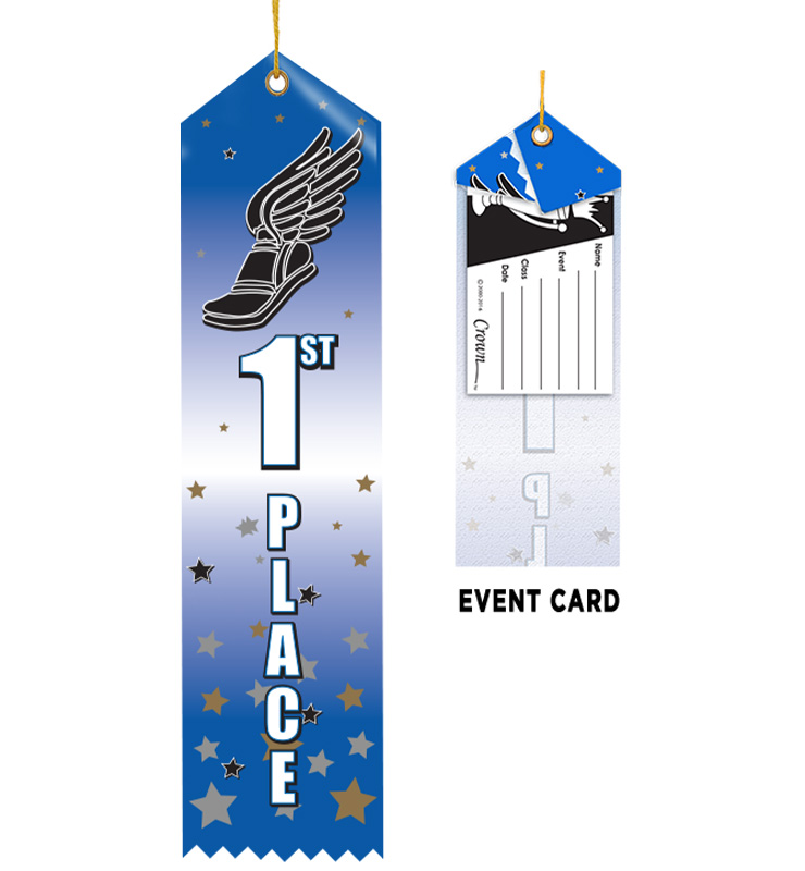 1st Place Winged Foot Ribbon