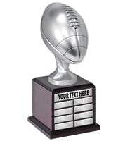 Jumbo Silver Football Championship Perpetual Trophy