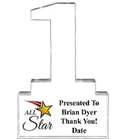 1 Year Of Service Acrylic