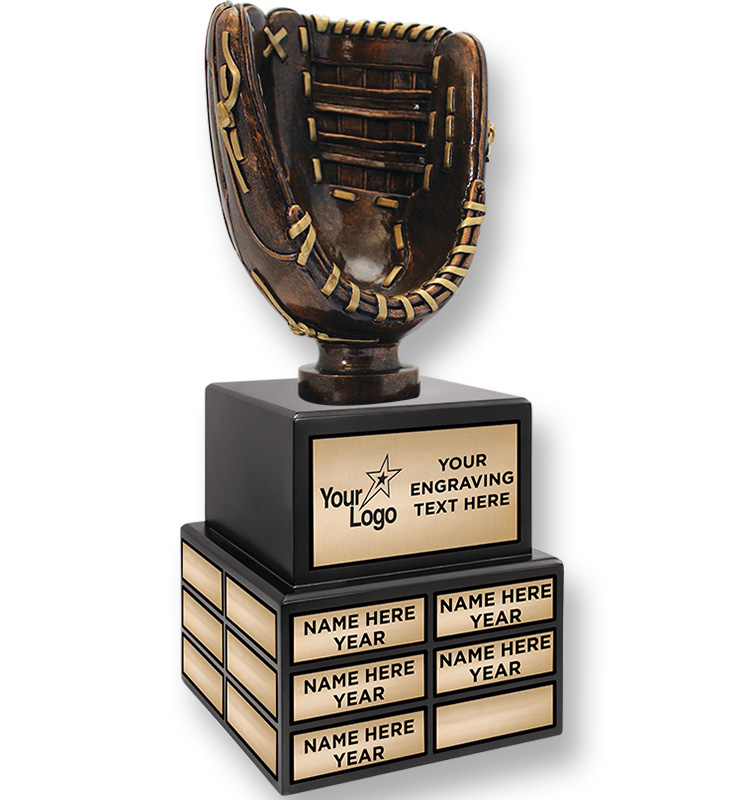Baseball Glove Perpetual Trophy