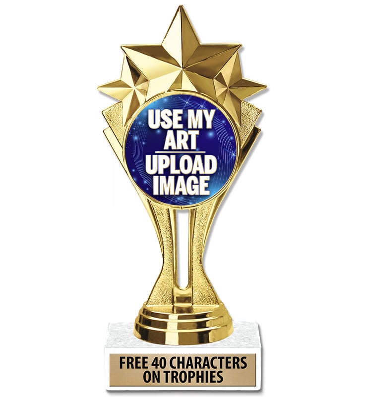 Center Stage Custom Insert Trophy
