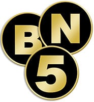 .75" Circle Insert Pin