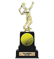 Vintage Black Base Insert Trophy