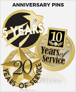 Anniversary Pins