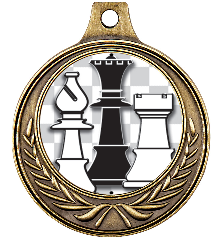1 1/2" Chess Medals