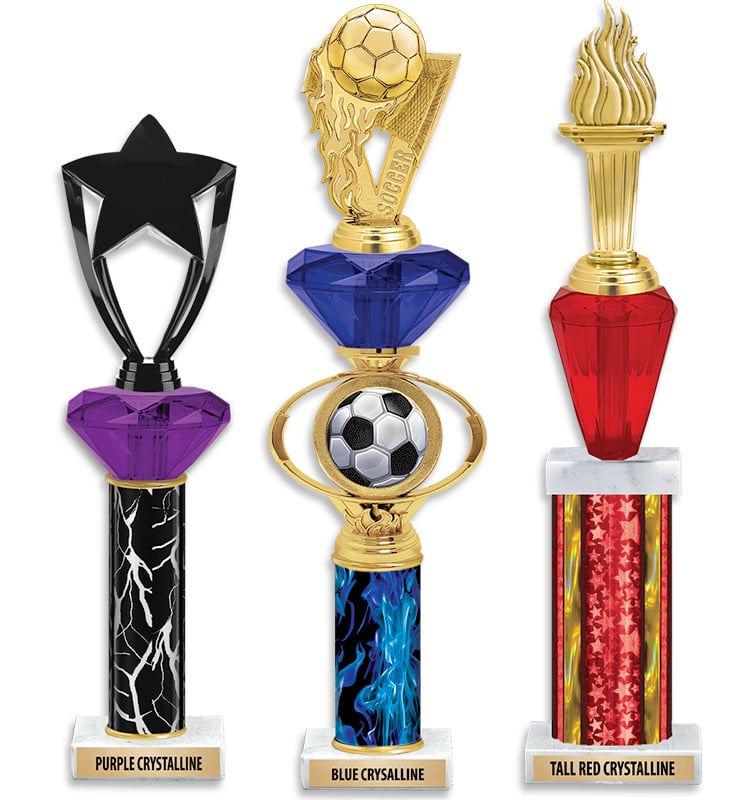 Crystalline Column Trophies