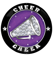 2" Cheer Sticker