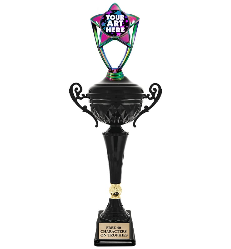 Onyx Metal Cup Insert Holder Trophy