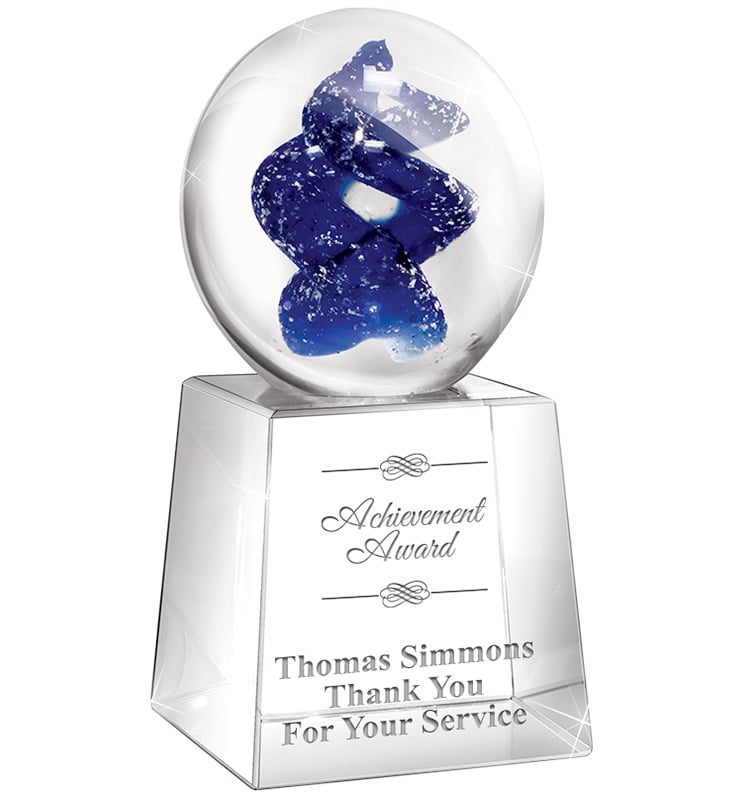 Spiral Galaxy Crystal