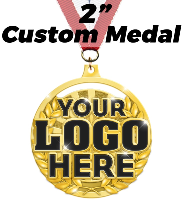 2" Custom Diecast Medal