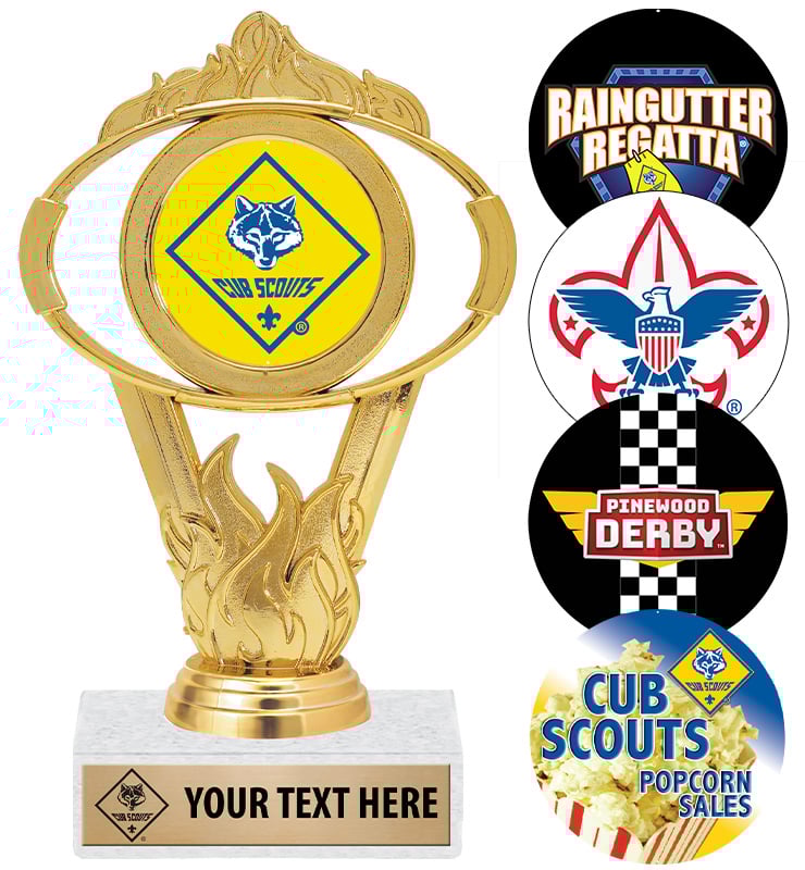 6" Oval Scouts&trade; Trophy