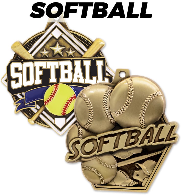 Softball Medals