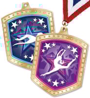 2 3/4" Marquee Shield Insert Medals