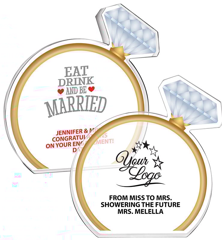 Engagement Ring Acrylic