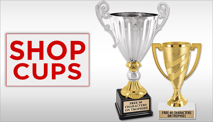 7.25 Gold Cup Turkey Trot Trophies with Free Custom Engraving Prime Crown Awards Personalized Turkey Trot Trophy