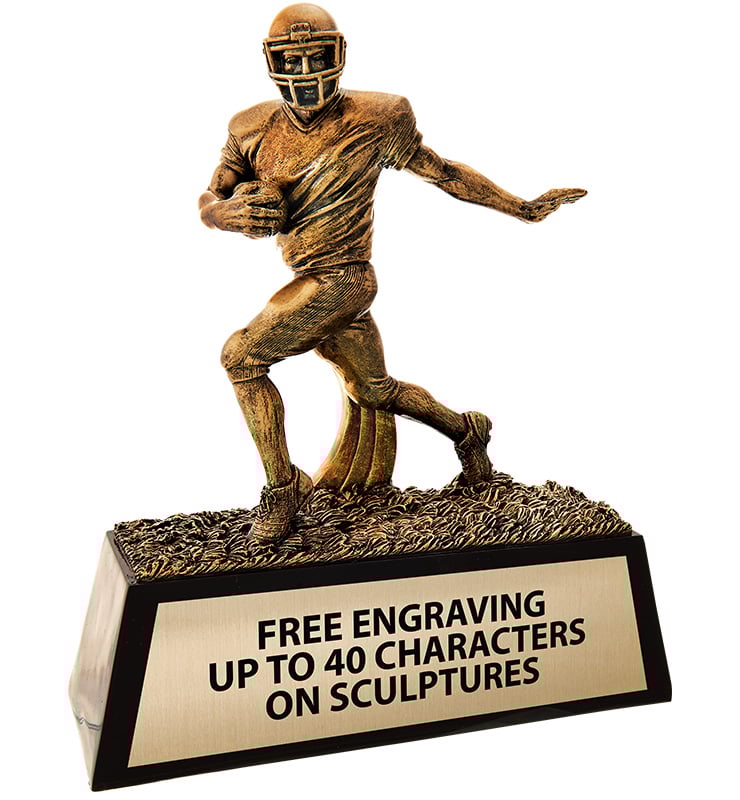 University Football Sculpture