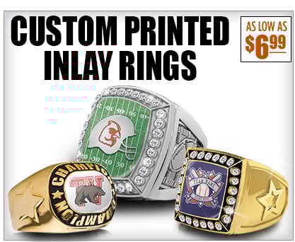 Custom Printed Inlay Ring