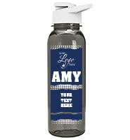 Gray School Spirit Water Bottle 24oz - Navy White