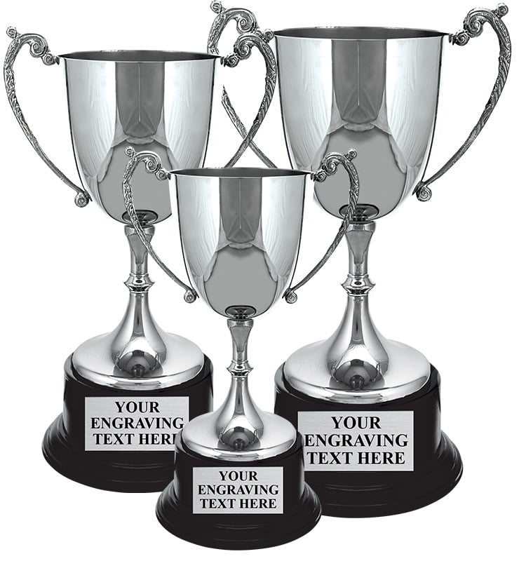 Silver Metal Virtue Cups