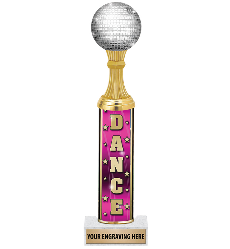 12" Ultimate Dance Trophy