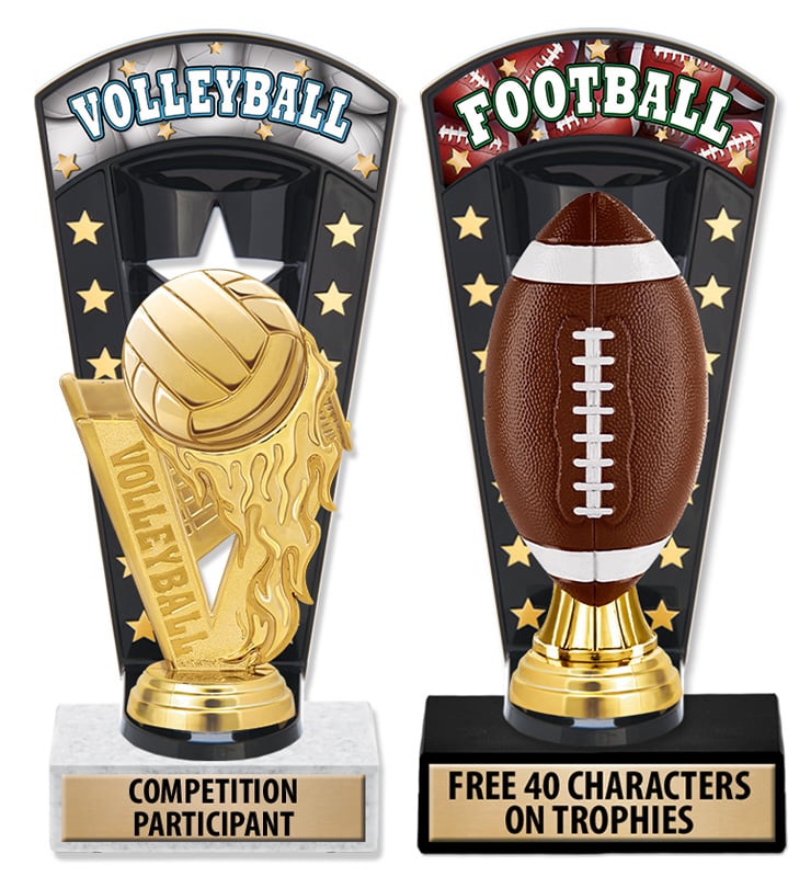 7 3/4" Banner Backdrop Trophies