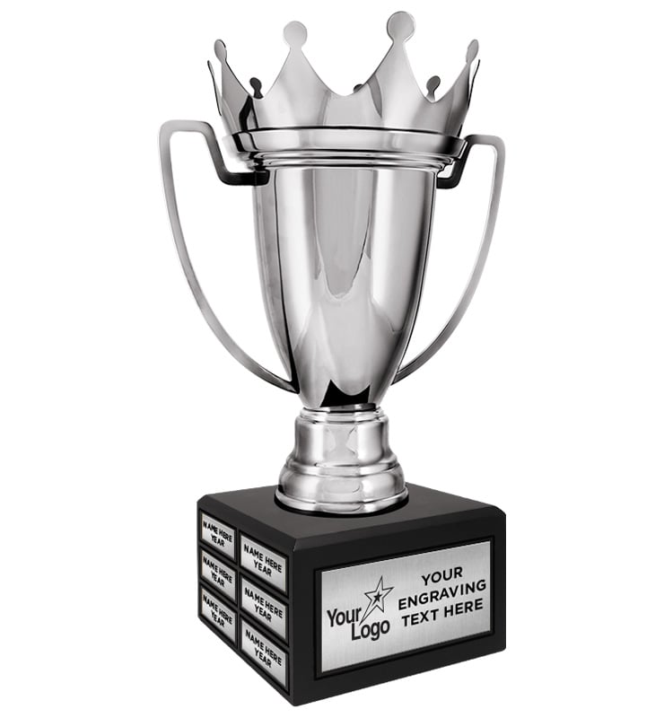 Perpetual Silver Crown Cup Trophy