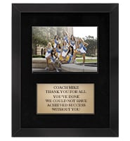 Black Photo Frame With Black Matting