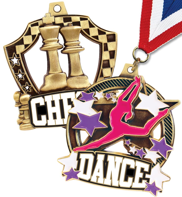 2 1/4" Shieldz Medals