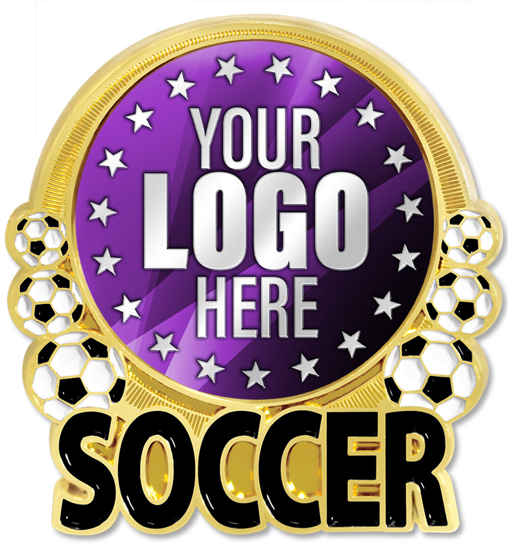 1.5" Soccer Balls Insert Pin