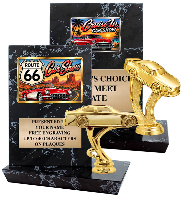 Stadium Dash Award Plaques