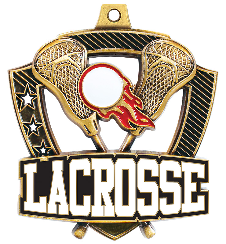 2 1/4" Lacrosse Shieldz Medals