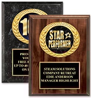 Famous Insert Plaque