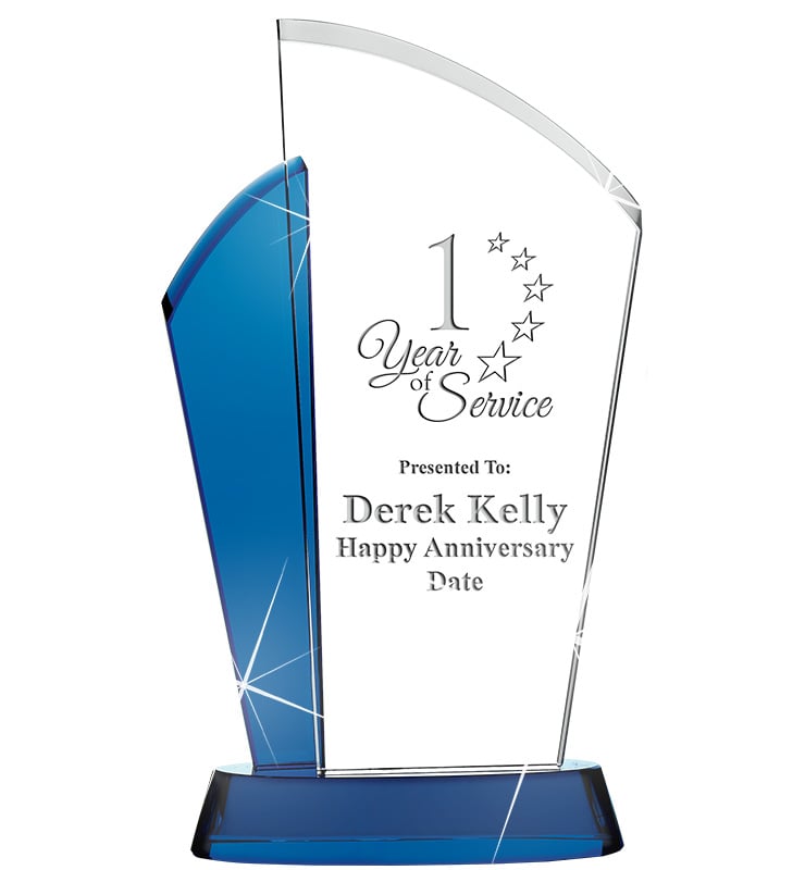 Sapphire Viking Crystal