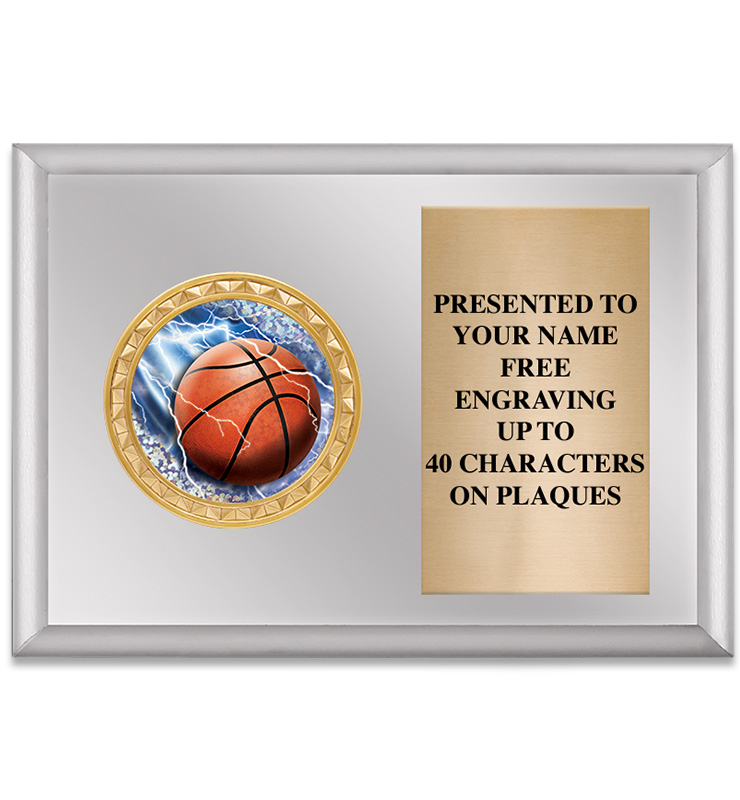 Silver Horizontal Insert Plaques