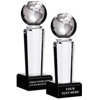 Onyx Pedestal Globe Awards